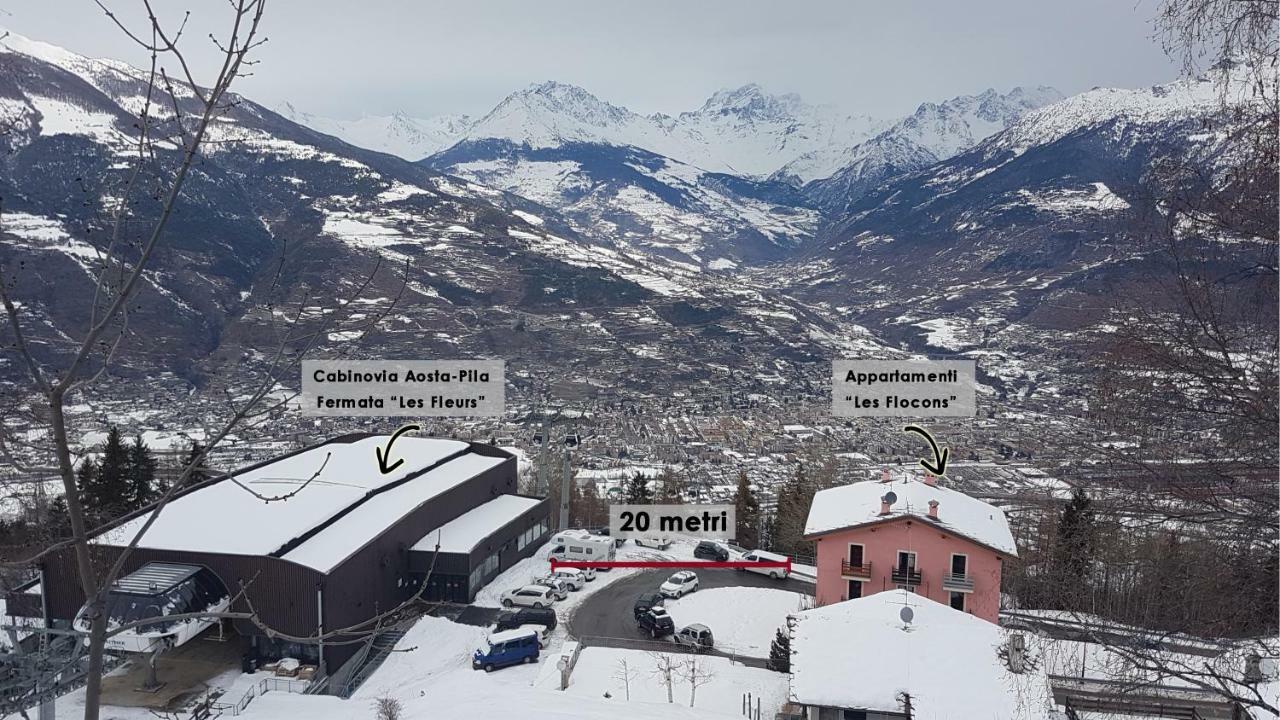 Les Flocons Pila Διαμέρισμα Pila  Εξωτερικό φωτογραφία